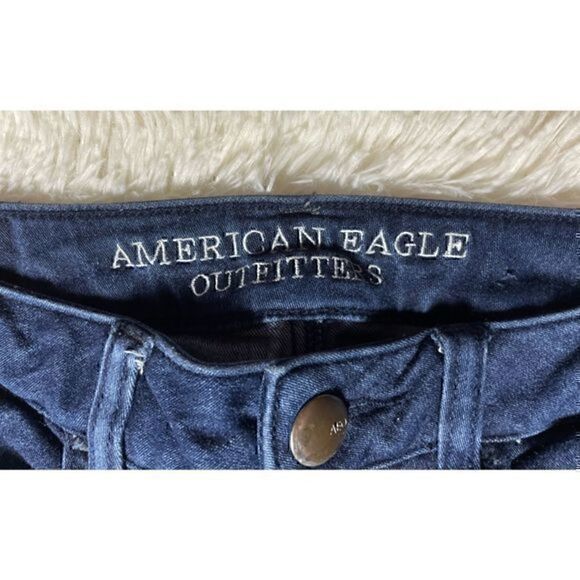 Dark Blue American Eagle Highrise Jeggings size 4 - Picture 4 of 14